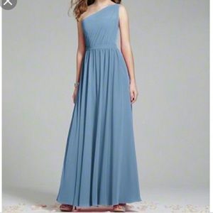 Alfred Angelo One shoulder bridesmaid dress